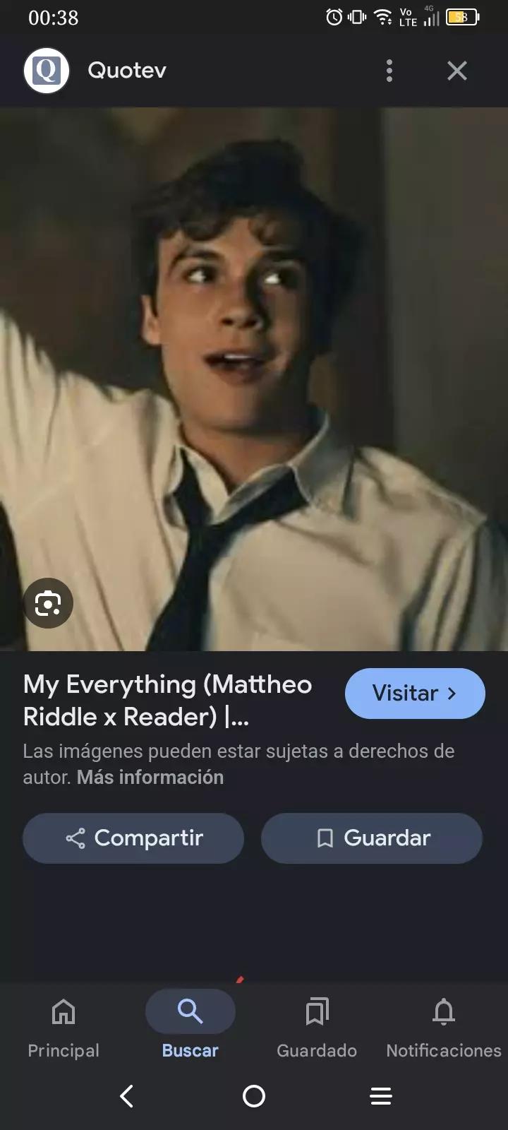 Mattheo riddlie/compañero y/o amigovio  thumbnail