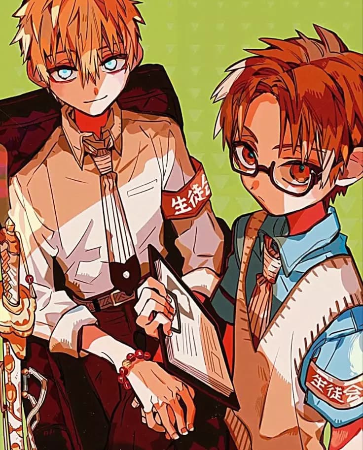 Terukane-teru minamoto X akane-jibaku shounen hanako-kun thumbnail