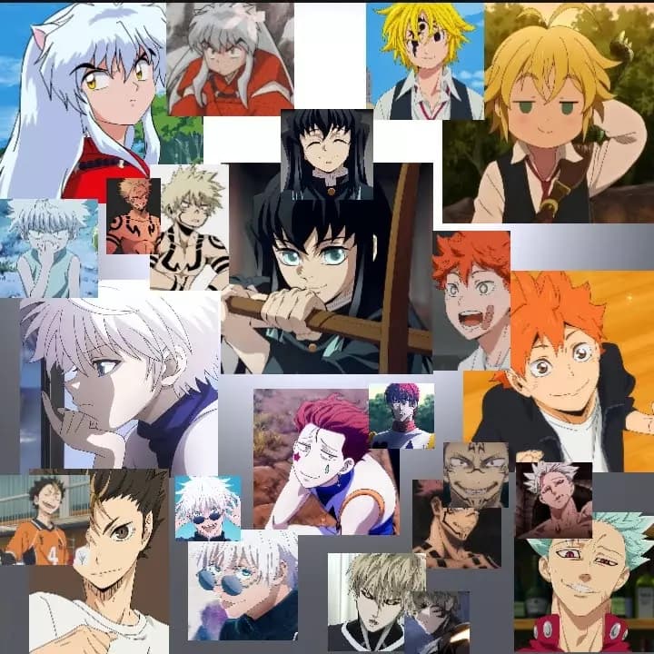 ~Hinata e os personagens mas lindos de anime ~ thumbnail