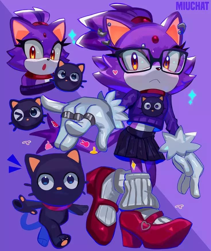 Blaze the cat thumbnail