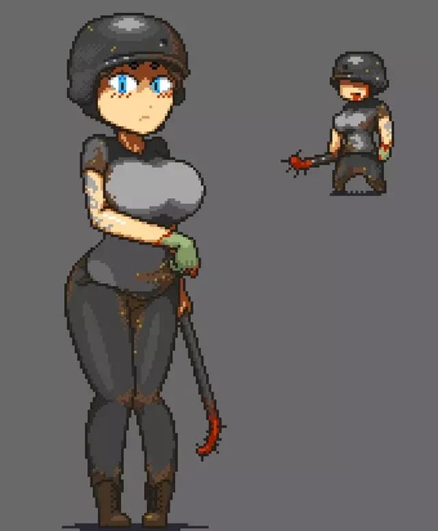 Lumber is the female merodeter. thumbnail