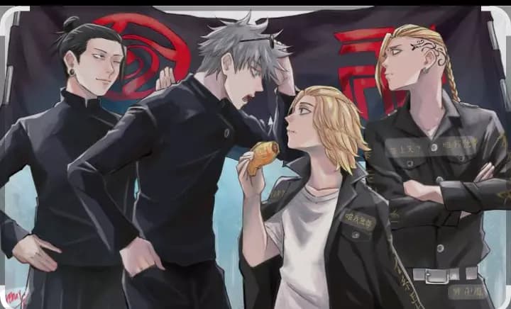 Gojo,Geto,Draken e Mikey! thumbnail