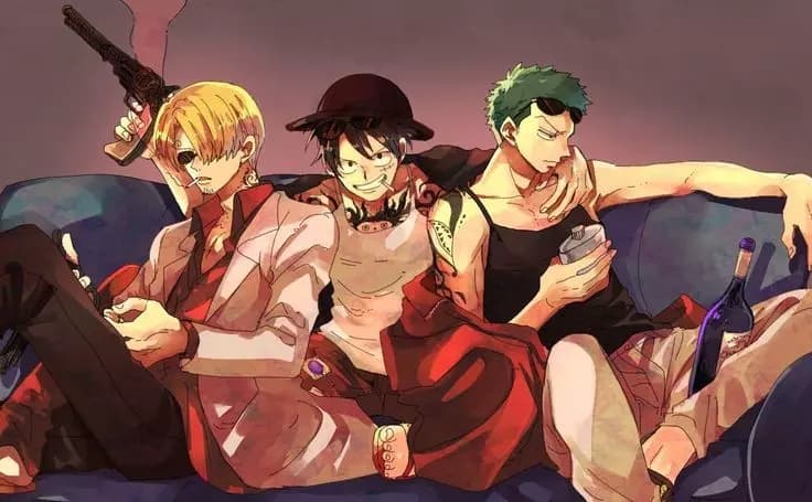 Luffy, Zoro e Sanji thumbnail
