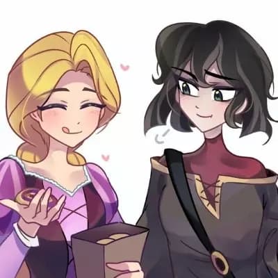 Rapunzel and Cassandra  thumbnail