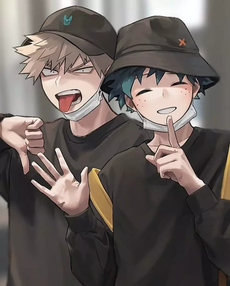 Katsuki and Izuku Tus Hermanros. thumbnail