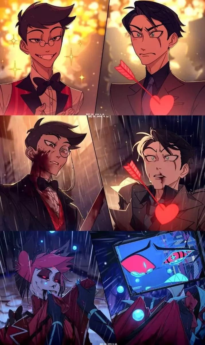 🥀 || Back to the past || \[ALASTOR X VOX\] thumbnail