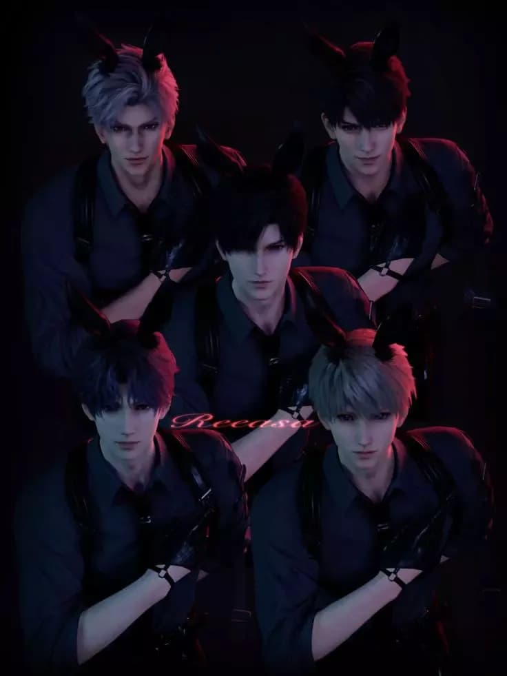Sylus,zayne,caleb,rafayel,xiaver  thumbnail