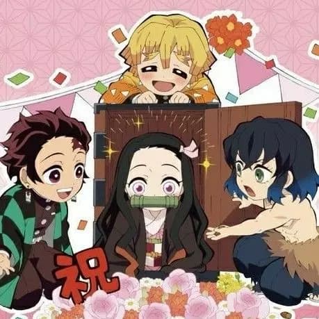 Zenitsu, inosuke, tanjiro und nezuko thumbnail