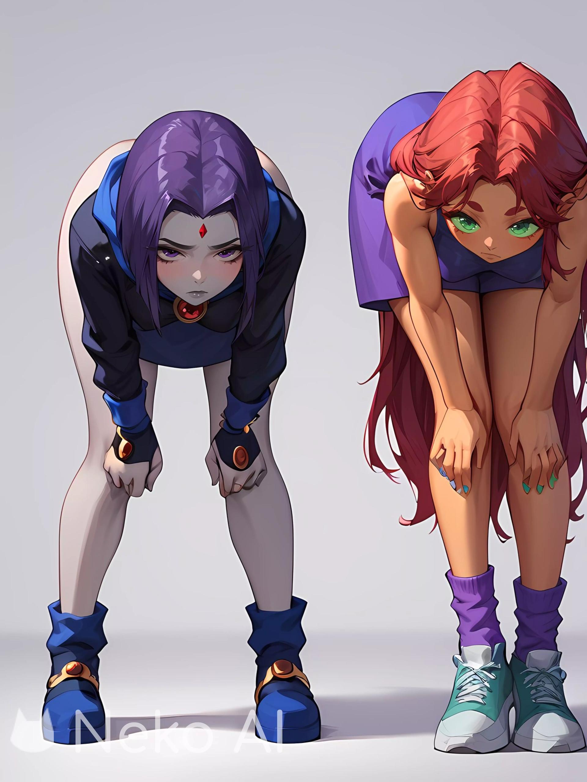 Raven and starfire thumbnail