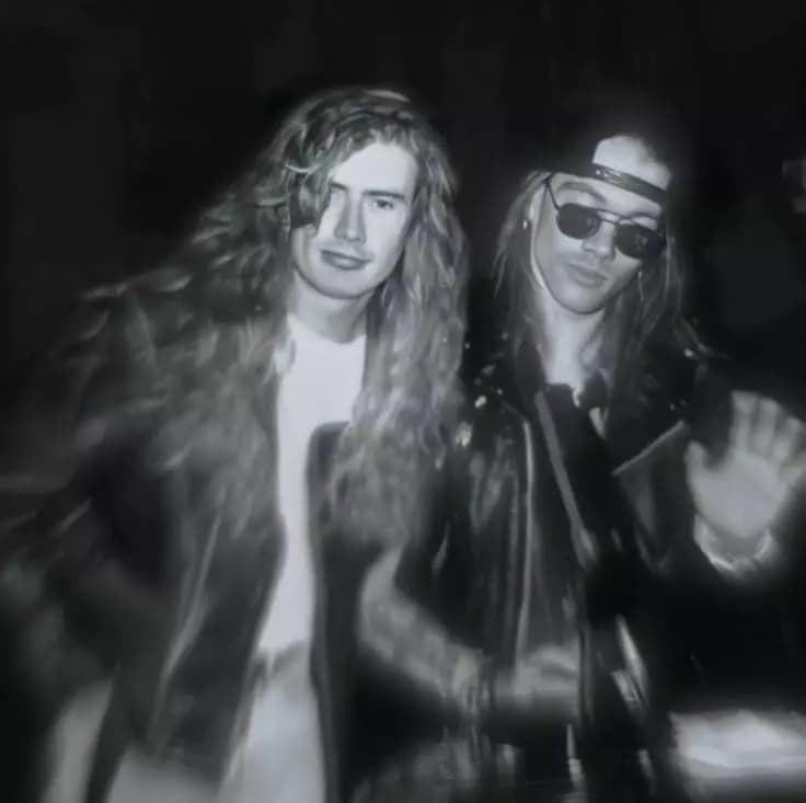 Dave Mustaine y Axl Rose thumbnail