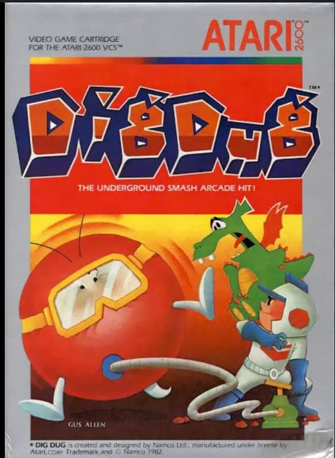 a random roling of dig dug thumbnail