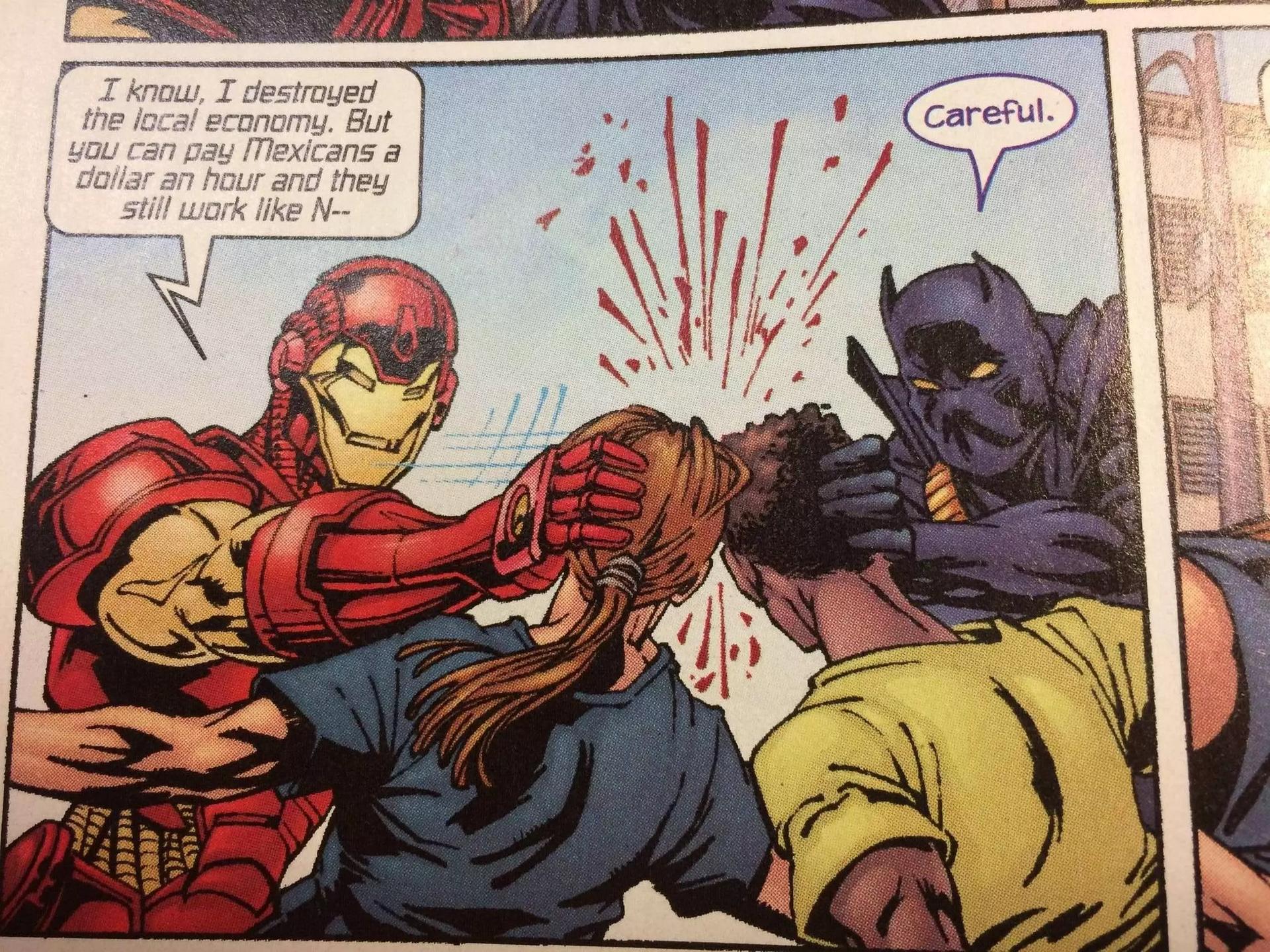 Racist Iron Man thumbnail