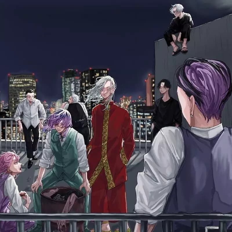 Mikey, Sansu, Ran, Rindo, Coco, Modji, Kakujo, Takeomi thumbnail