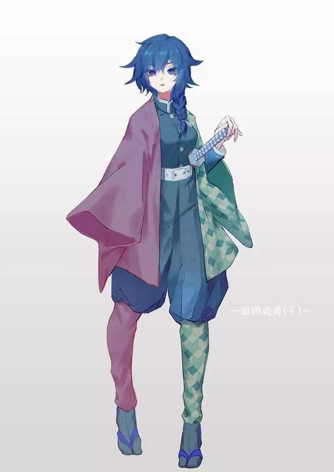 Giyuu Tomioka - (Female Giyuu Tomioka) - thumbnail