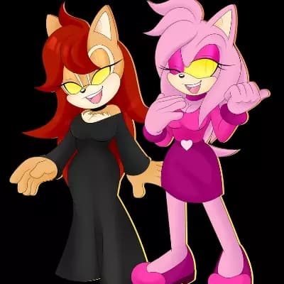 Amy Rose and Sally Acorn thumbnail