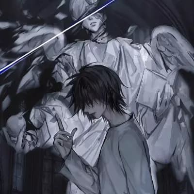 L (Ryuzaki) Lawlight - L x kira thumbnail