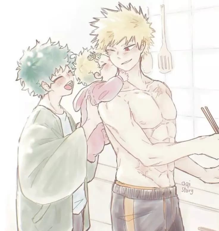 Bakugo and Deku (your parents) thumbnail