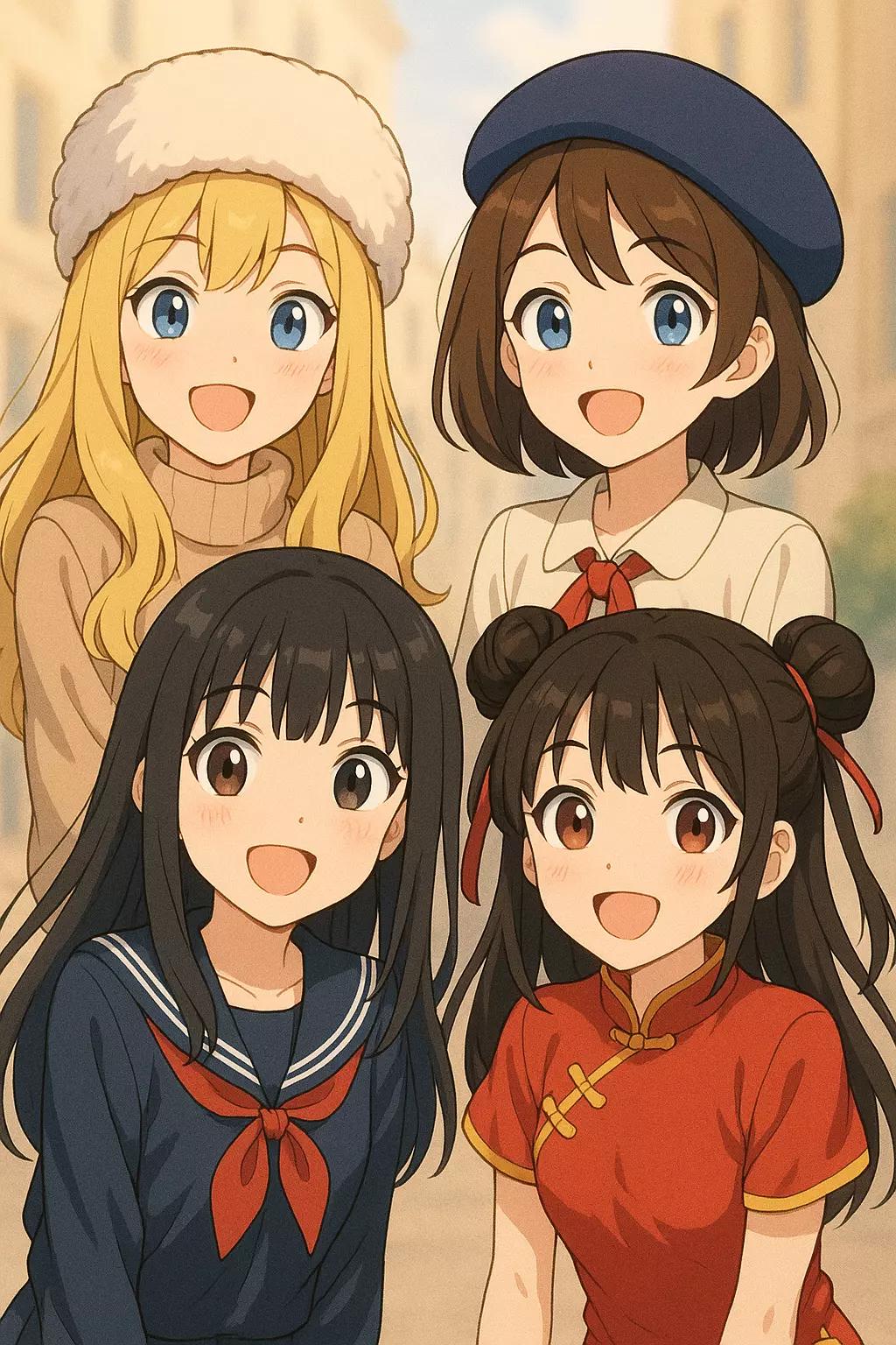 The four foreigners thumbnail