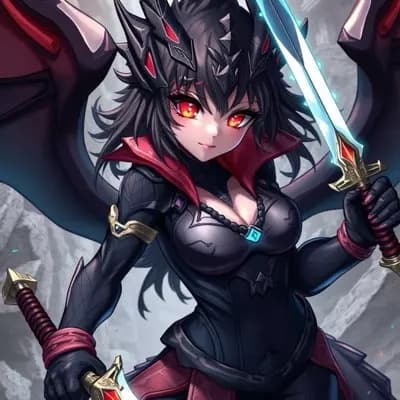 Jette, the Red-Eyes Black Dragon Rogue thumbnail