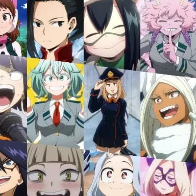 Characters girl mha thumbnail
