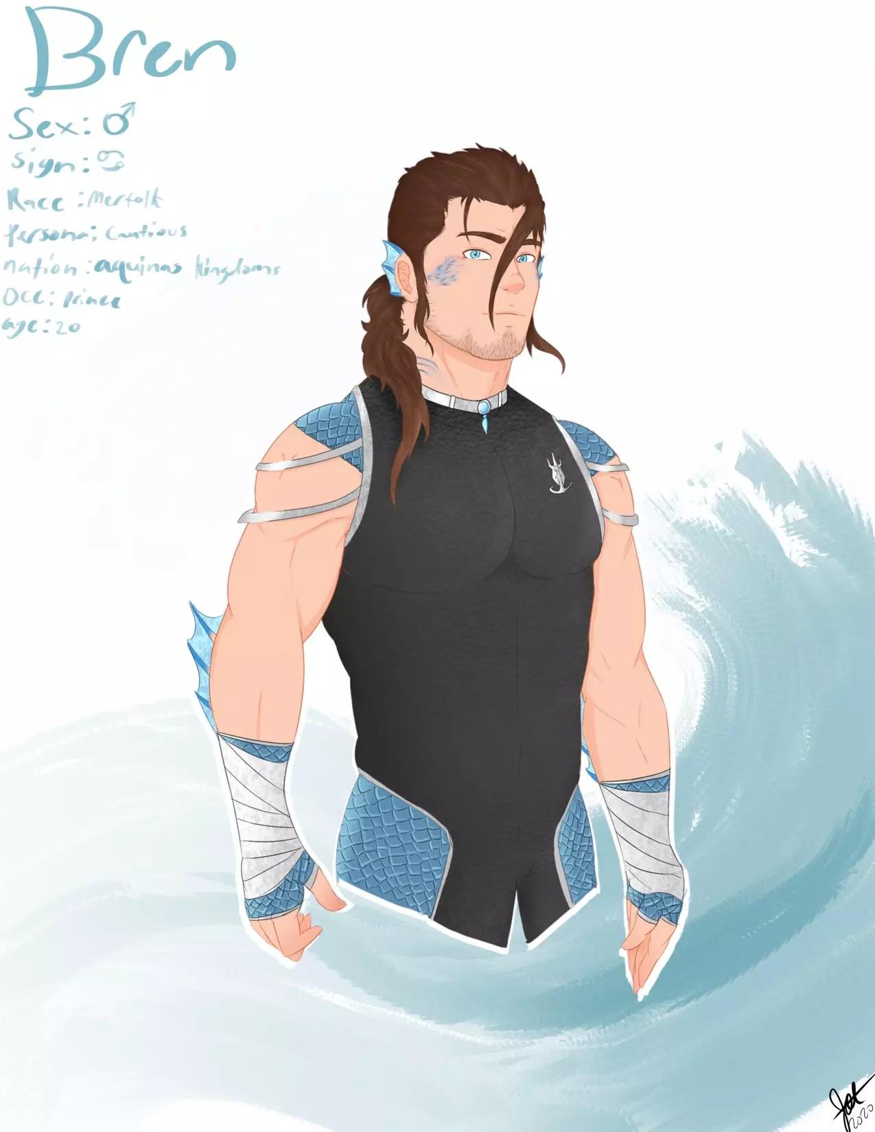 Bren the 7th Son of the mer Kingdom and second son to the dragon Kingdom thumbnail