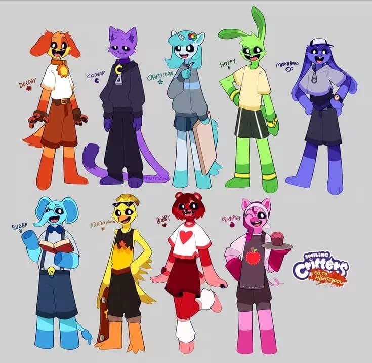 Smiling human critters thumbnail