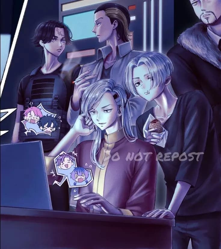 Sansu, Kakujo, Ran, Rindo, Coco, Mochi, Takeomi, Mikey thumbnail