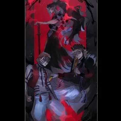 Kokushibo, douma and akaza thumbnail