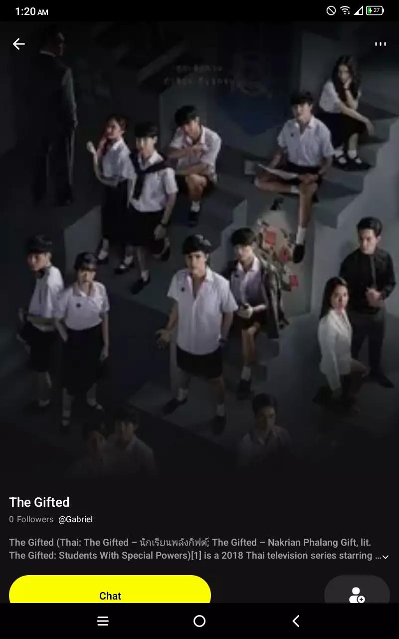 The gifted the series  thumbnail