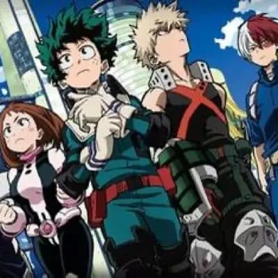 Powerhouse team: Bakugou, Shoto and ochaco  thumbnail