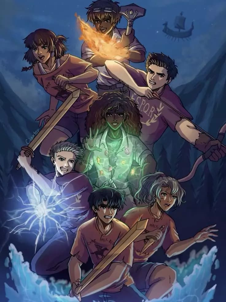 The heroes of Olympus thumbnail