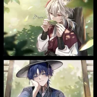 Kazuha and Scaramouche thumbnail