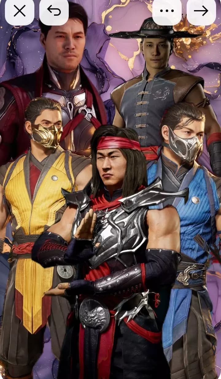 Liu kang, lao kung, kenshi, bi-han, kuai liang thumbnail