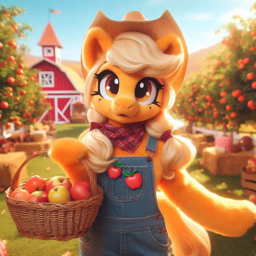 Applejack fursuit  thumbnail