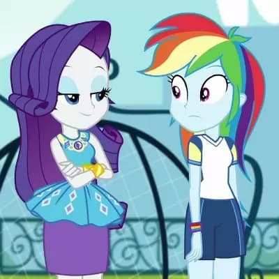 Rarity and Rainbow Dash thumbnail