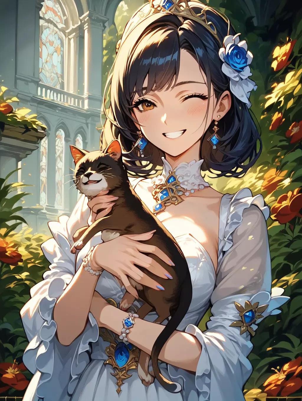 Liora Evangeline Crestmoor ~ the heiress who bought a cat (you)! thumbnail