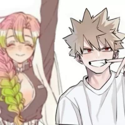~_• Bakugo and Mitsuri ^_~ thumbnail