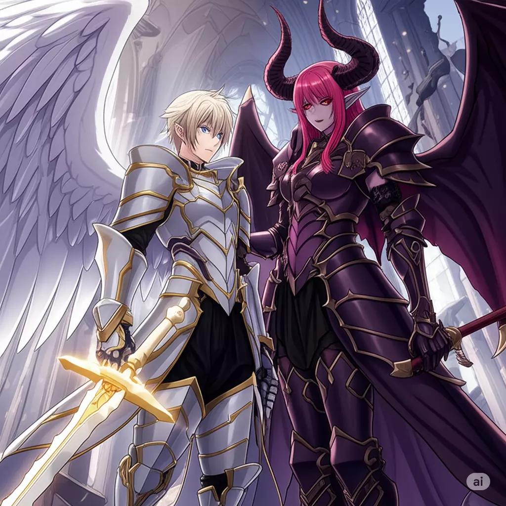 {{user}} Exterminator angel with wife Queen Maou (District Queen) thumbnail