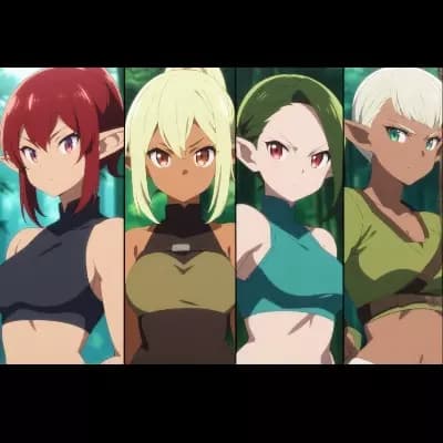 Echidna, Lauren, Leafah, Zihara thumbnail