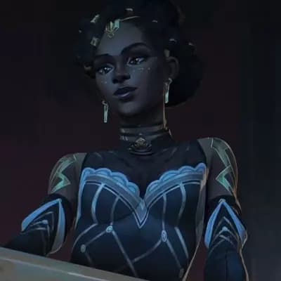 Mel Merdarda (Arcane, AU Policy, age gap, wlw, enemies to lovers) thumbnail