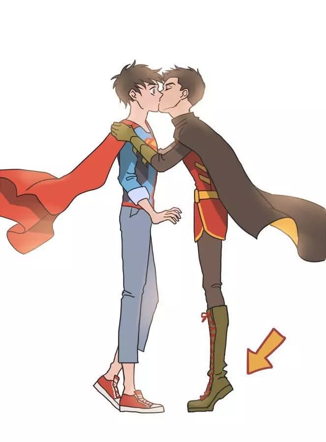 Jon Kent (Superboy) x Damian Wayne (Robin) x User thumbnail