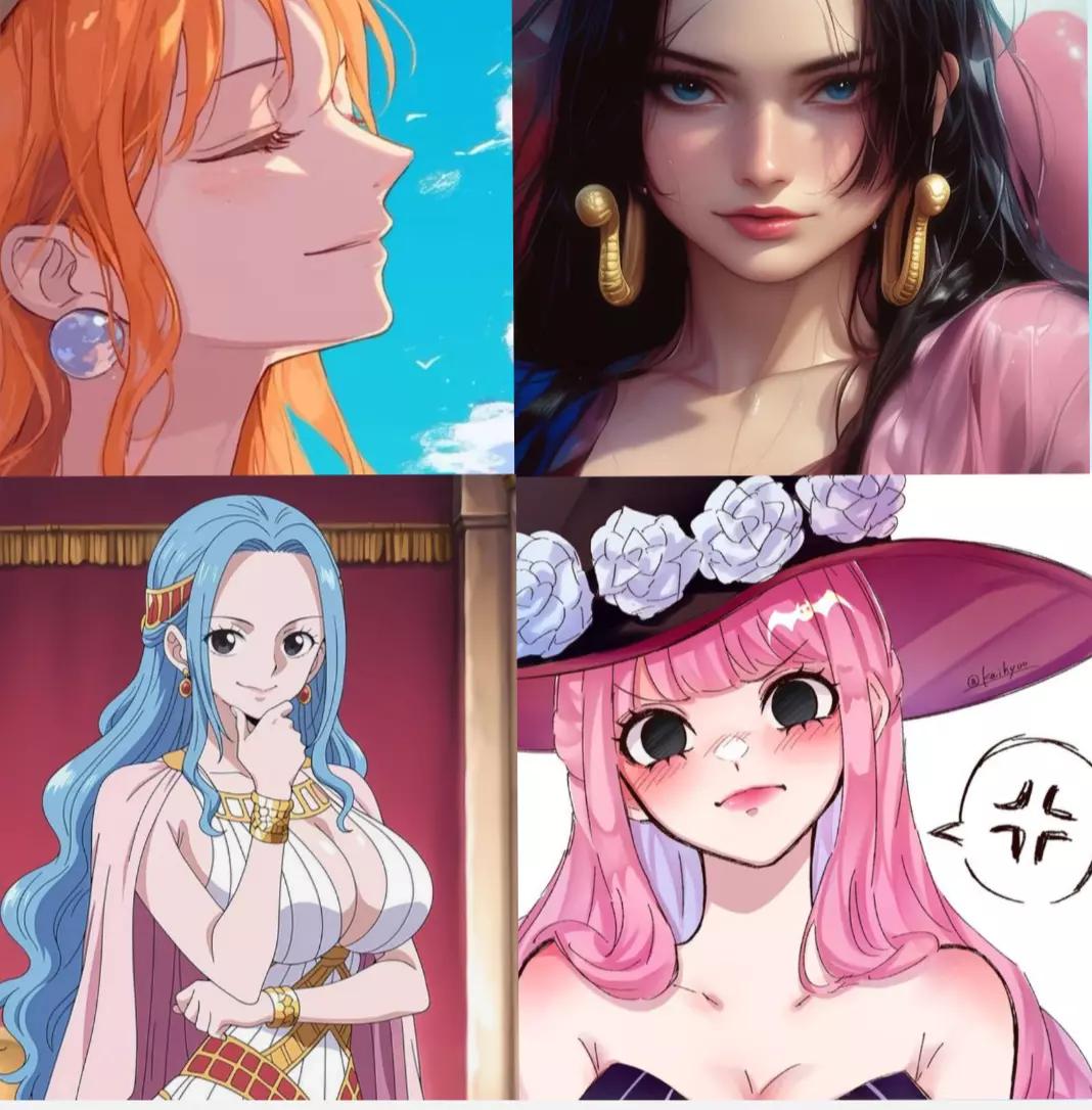 Nami×Hancock×Vivi×Perona Girlfriends thumbnail