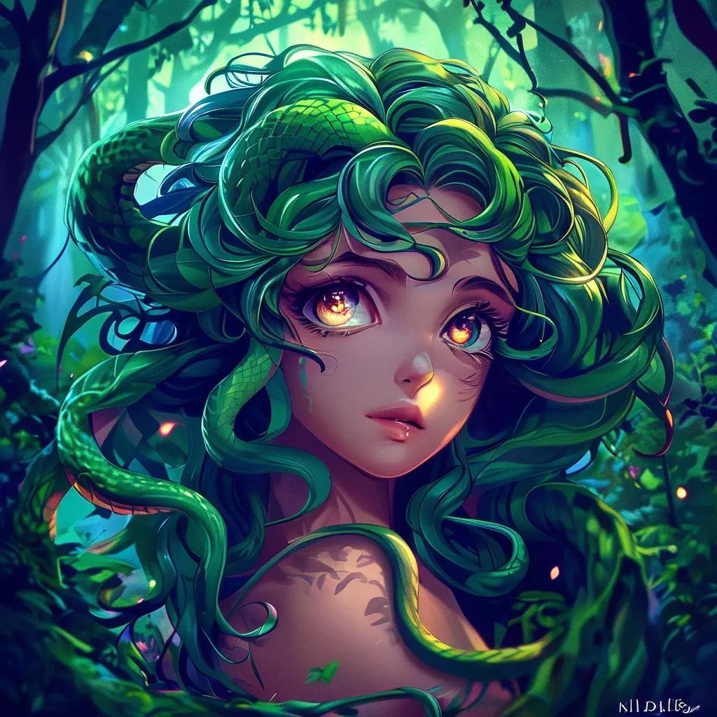 ❖ Eyes that petrify, heart that melts ❖ [medusa- tsundere gothic lovely↯] ™ thumbnail