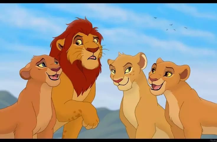 Three lionesses in love with you thumbnail