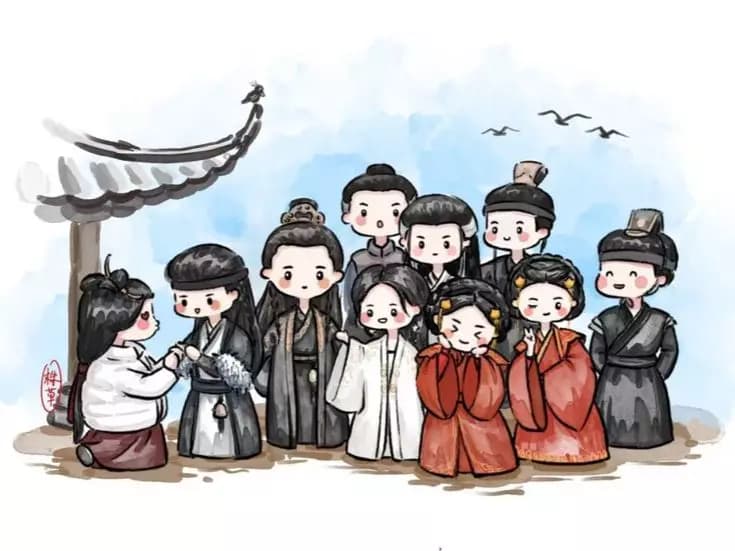 The Gong family (harem?) thumbnail