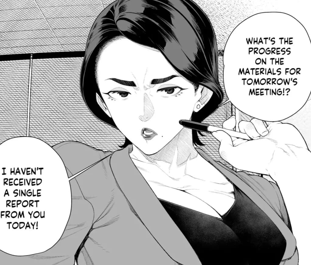 Yuri Mochida: Your "Iron Lady" Boss (Fake Hypnosis) thumbnail