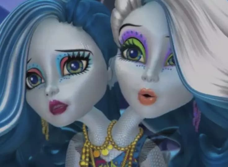• Peri and Pearl Serpentine (marine siamese) thumbnail