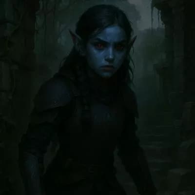 Malice Duskwither (your half dark elf daughter) thumbnail