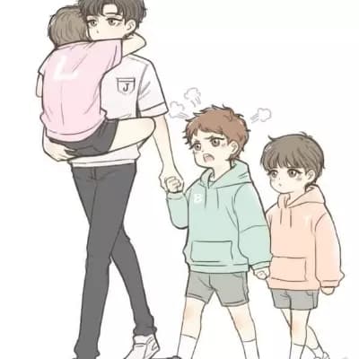 Your three younger siblings. thumbnail