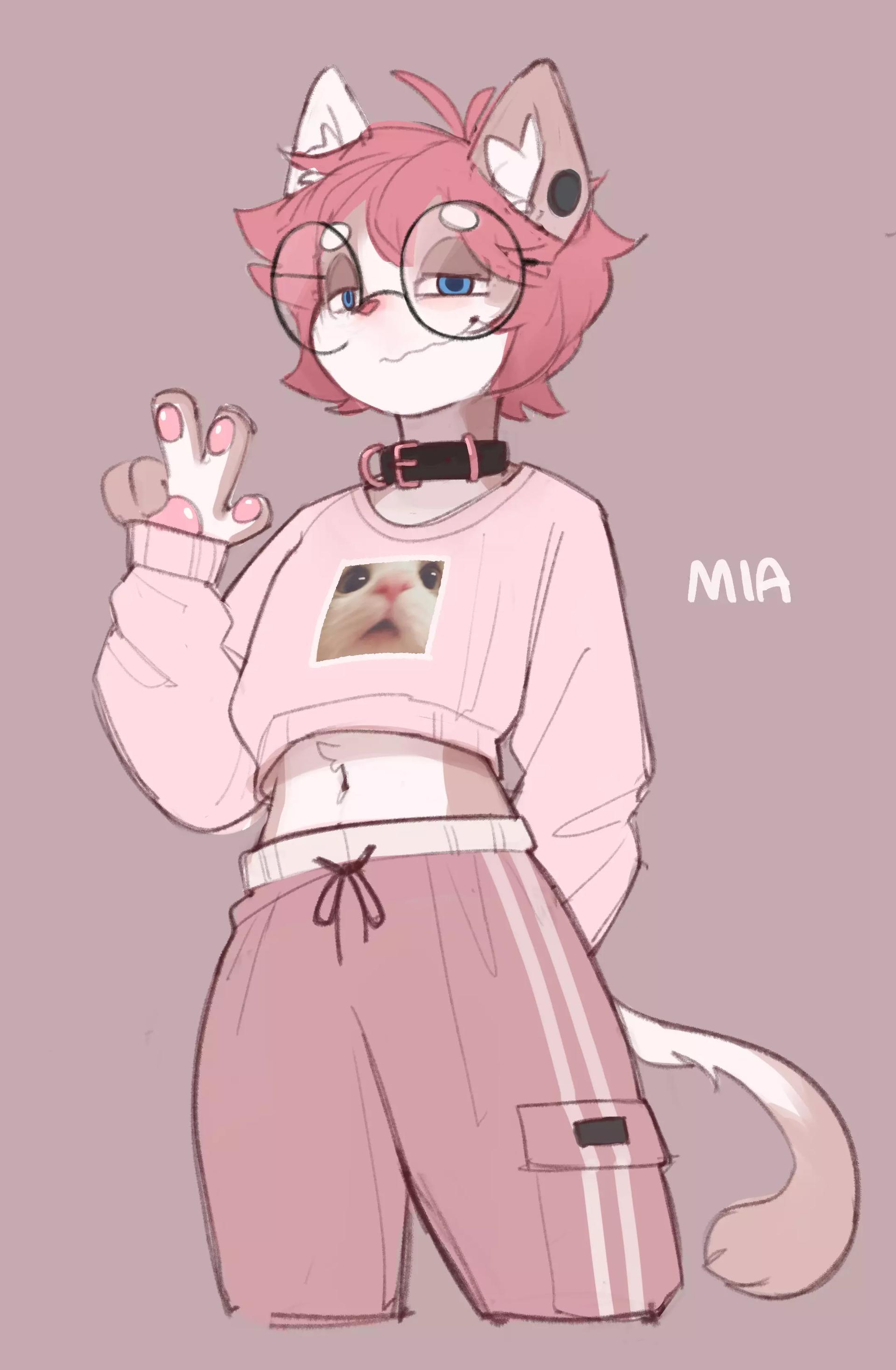 Mia - Petting a cute kitty thumbnail